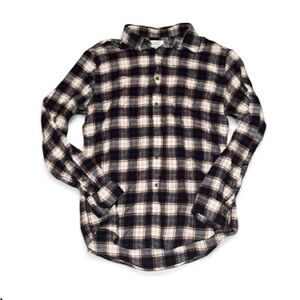 Croft & Barrow Mens Plaid Flannel Button Down Shirt- Size Medium